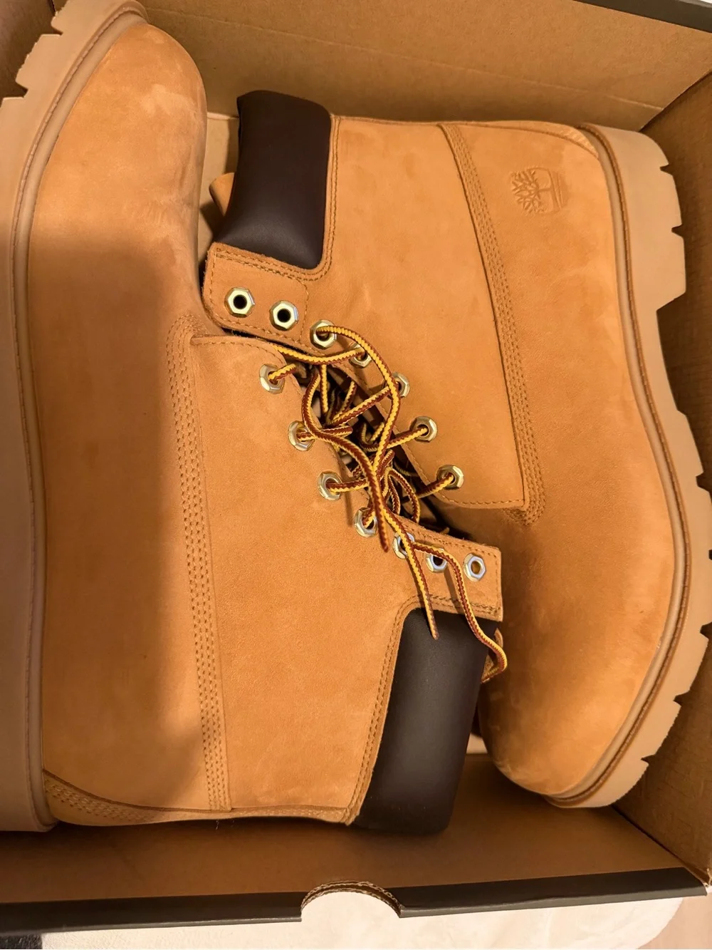 Men's Classic Timberland Waterproof Boots 6” Wheat color